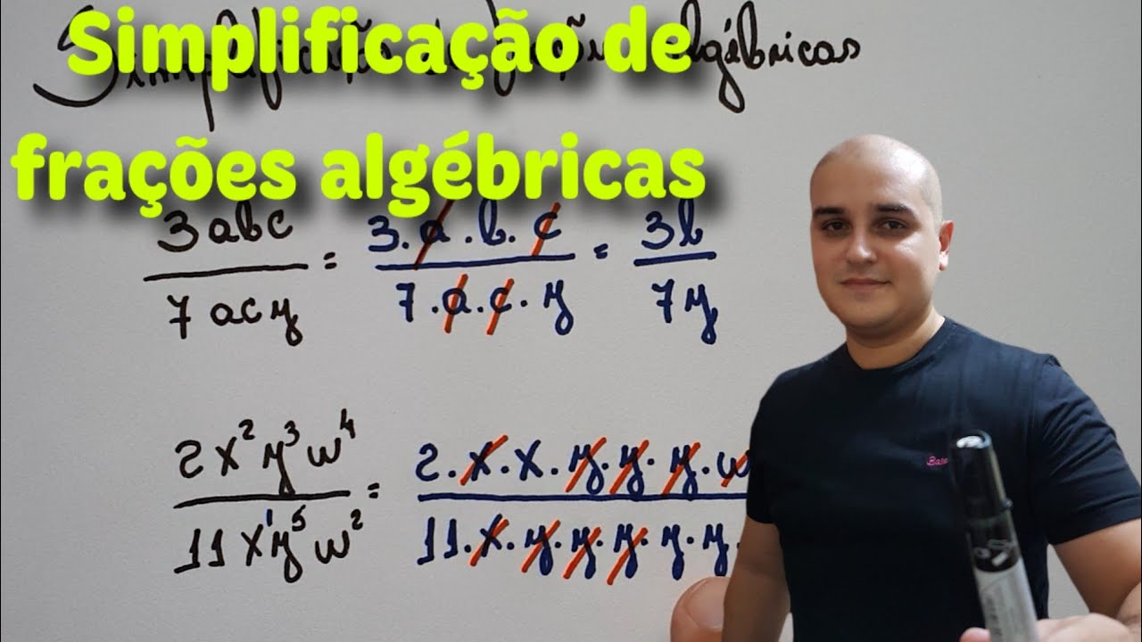 SIMPLIFICAÇÃO DE FRAÇÕES ALGÉBRICAS