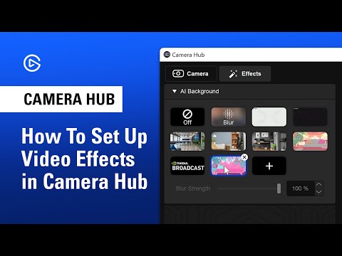 How to Set Up Nvidia Broadcast in Elgato Camera Hub