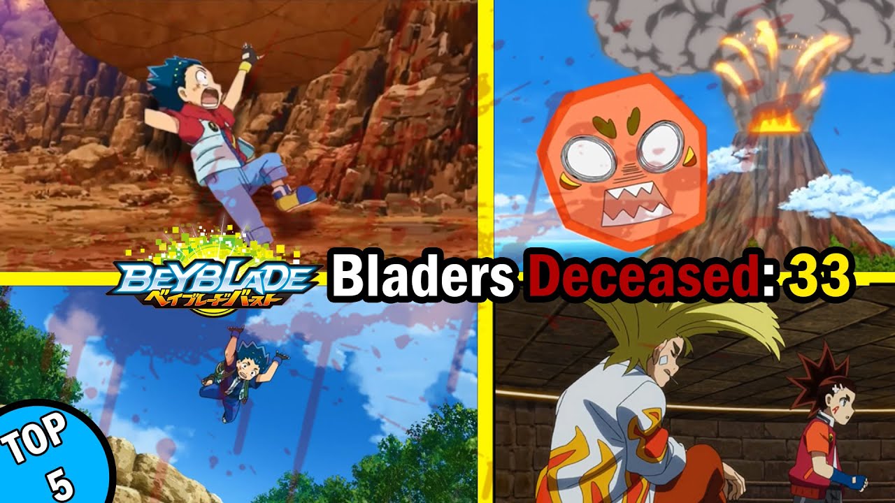 Top 5 Times Beyblade Character ALMOST Died