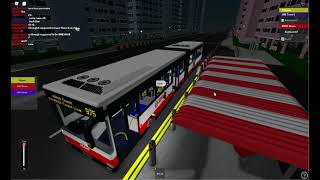 (RARE ADMIN BUS) Service 975 On MAN NG363F A24 SMB388S