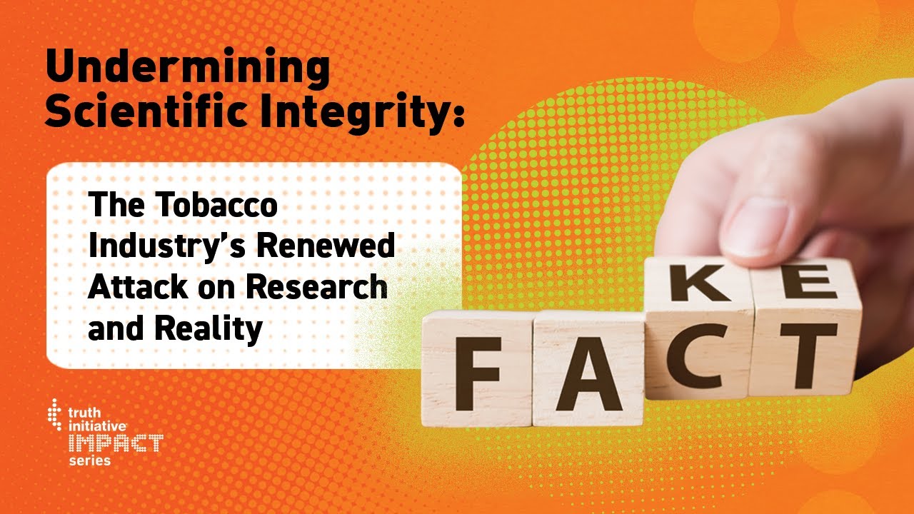 tobacco industry research committee Undermining Scientific Integrity