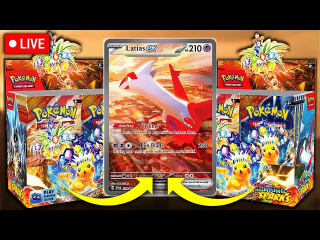 surging sparks booster box best cards Pokemon - Japanese Treasures main image 1