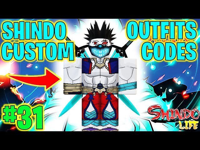 ⭐[1M 800K LIKES CODES!] NEW SHINDO LIFE CUSTOM OUTFITS CODES #32