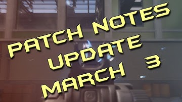 PATCH NOTES / UPDATE March 3 2015 (Call of Duty Advanced Warfare)