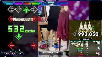 [DDR] BITTER CHOCOLATE STRIKER [Challenge 17] 993,850 AAA + GFC