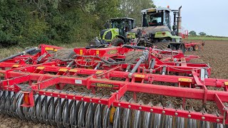VADERSTAD TOP DOWN CULTIVATOR MAKING SOME DUST / RADLEYS DRILLING WITH THE RAPID