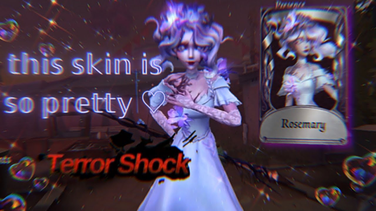 Identity V This skin is WONDERFUL! Naiad "Rosemary" Gameplay YouTube