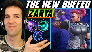 Let's try the newly BUFFED ZARYA! Heroes of the Storm latest PATCH