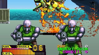 Steel Gunner Longplay (Arcade) [QHD]