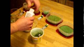 How to: Making flock from sawdust