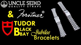 Tudor Black Bay Aftermarket Jubilee Bracelets from Uncle Seiko and Forstner Watch Bands