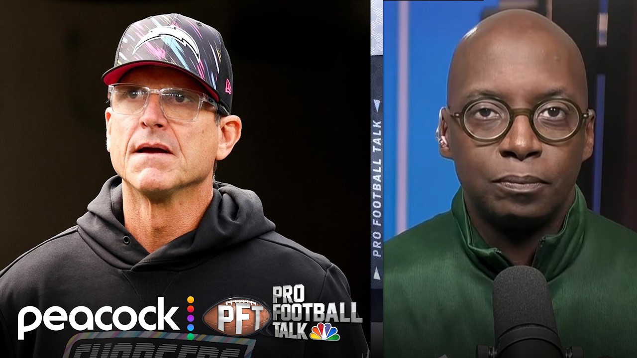 'This is it' for Jim Harbaugh, Mike McDaniel and Justin Herbert | Pro Football Talk