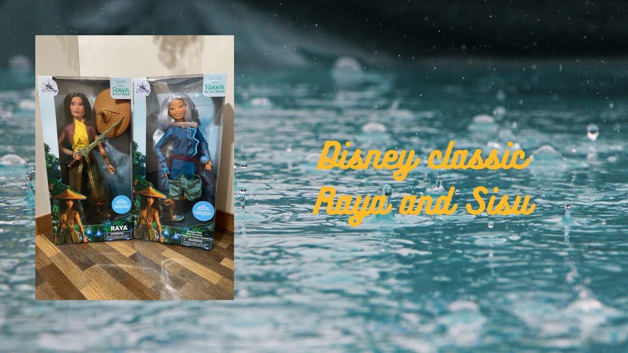 Disney Classic Raya and Sisu Dolls