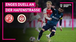 Rot-Weiss Essen – SV Wehen Wiesbaden, Highlights mit Live-Kommentar | 3. Liga | MAGENTA SPORT