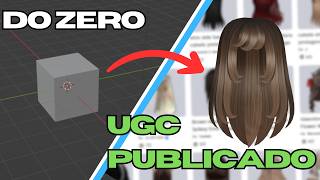 Do Zero ao Upload: Como criar Cabelos para UGC [ Roblox Studio / Blender ]