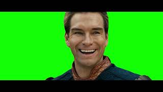 Homelander Nervous Laugh green Screen Memes 