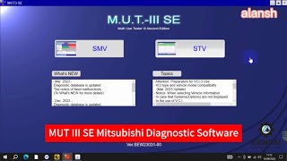 v2023.06 MUT III SE Mitsubishi MUT-3 VCI Diagnosis obd2 adapter Support J2534 ECU Programming screenshot 5