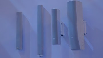 JBL COL Slim Column & CBT Column Loudspeakers | Quick Look from Integrated Systems Europe