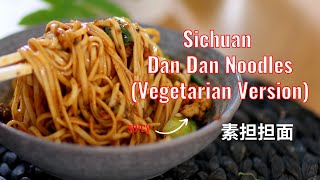 Vegan Dan Dan Mian Easy | The Best Sichuan Vegetarian Dan Dan Noodles🌱