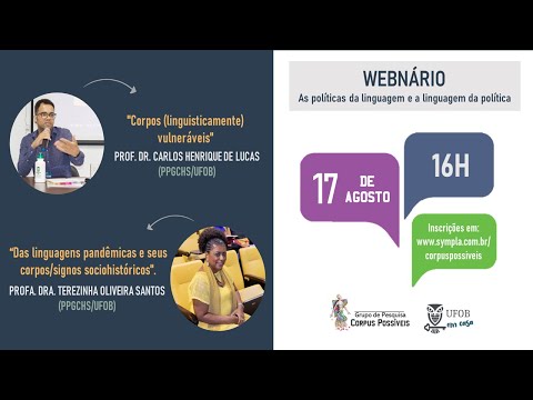 AS POLÍTICAS DA LINGUAGEM E A LINGUAGEM DA POLÍTICA - Prof. Carlos Henrique e Profª Terezinha Santos