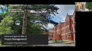 MSc in Project Management - UCD Smurfit Virtual Open Day Feb 2022