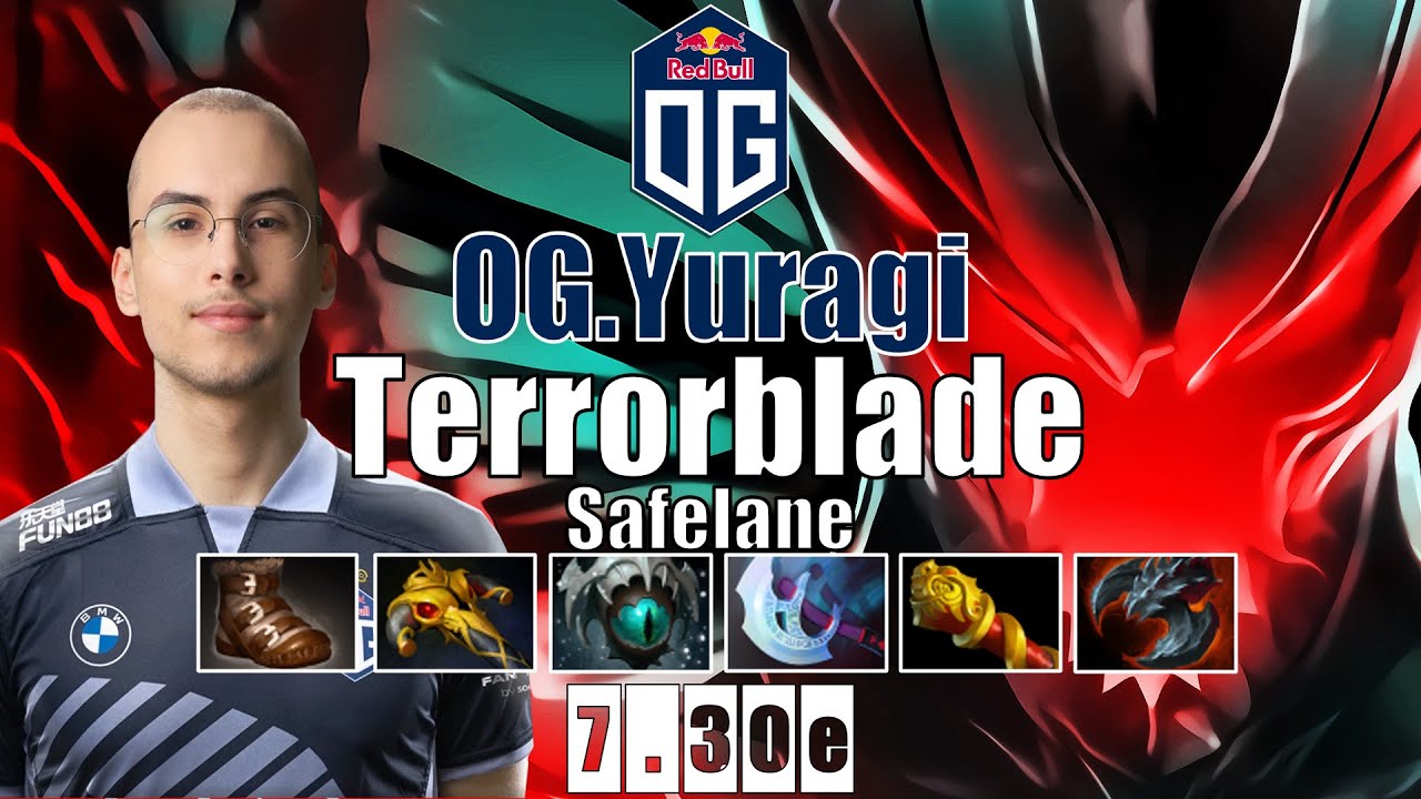 Terrorblade Safelane | OG.Yuragi | 16 KILLS BIG MONSTER HARD CARRY | 7.30e Gameplay Highlights