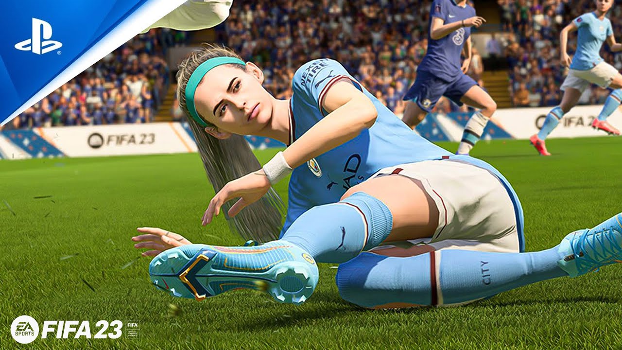 FIFA 23 | UEFA Women's Champions League Final | Winner Celebration | PS5™