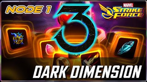 Dark Dimension 3 | Node 1 | Complete Walkthrough | Marvel Strike Force | MSF | DD3