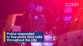 Police investigate 5 shootings in ...