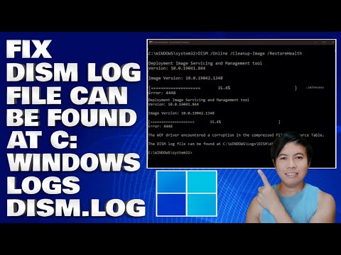 How To Fix Dism Log File Can Be Found At C:\Windows\Logs\DISM\dism.log