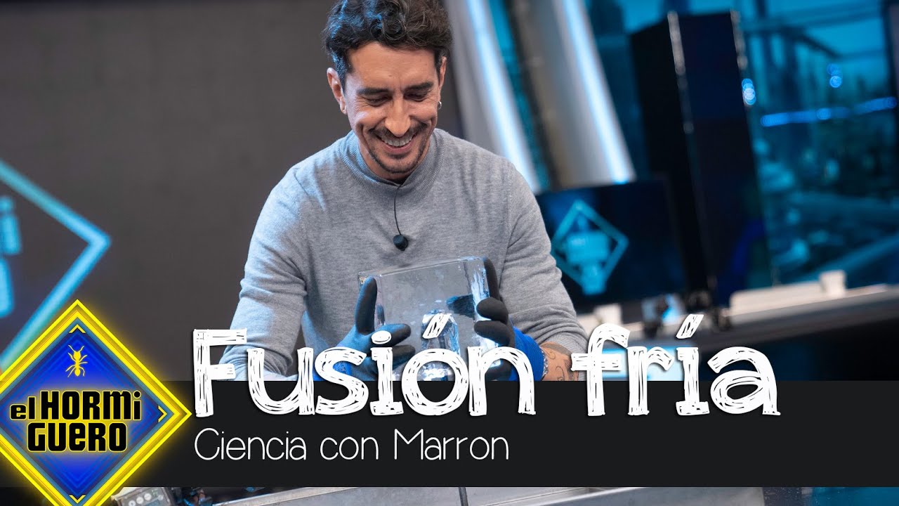 Marron experimenta con los efectos de la fusión fría... y crea bolomitas - El Hormiguero