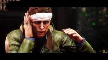 Wolfenstein II - The New Colossus cutscene + crash