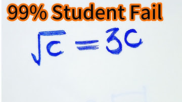 A Nice Math Olympiad Algebra Problem | Can you solve this?