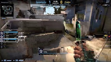 CS:GO POV Demo Complexity k0nfig (26/5) vs Fnatic (de_mirage)