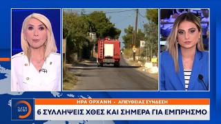 Συλλήψεις για εμπρησμό - Έψηναν στα κάρβουνα με 8 μποφόρ