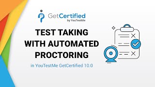 YouTestMe GetCertified 10.0 - Taking Test with Automated Proctoring