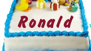 Happy Birthday Ronald