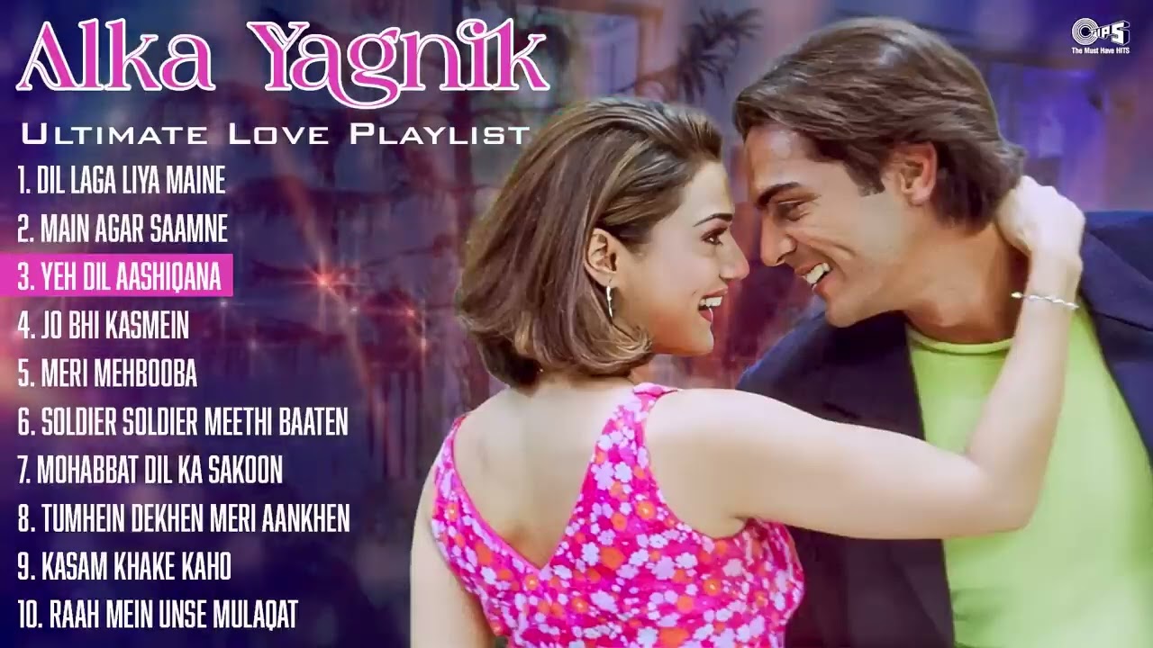 Alka Yagnik Ultimate Love Playlist | Hit Songs Of Alka Yagnik | Audio Jukebox