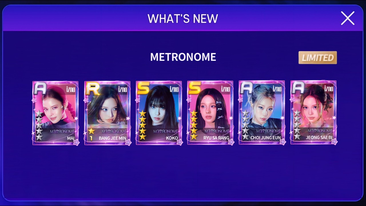Superstar Wakeone] Buying izna 'Metronome' LE Theme - YouTube