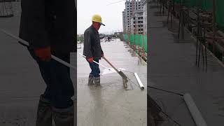 Concrete Floor Watering Process- Good Tools And Machinery Make Work Easy