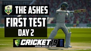 THE ASHES - First Test - Day 2 (Cricket 19)