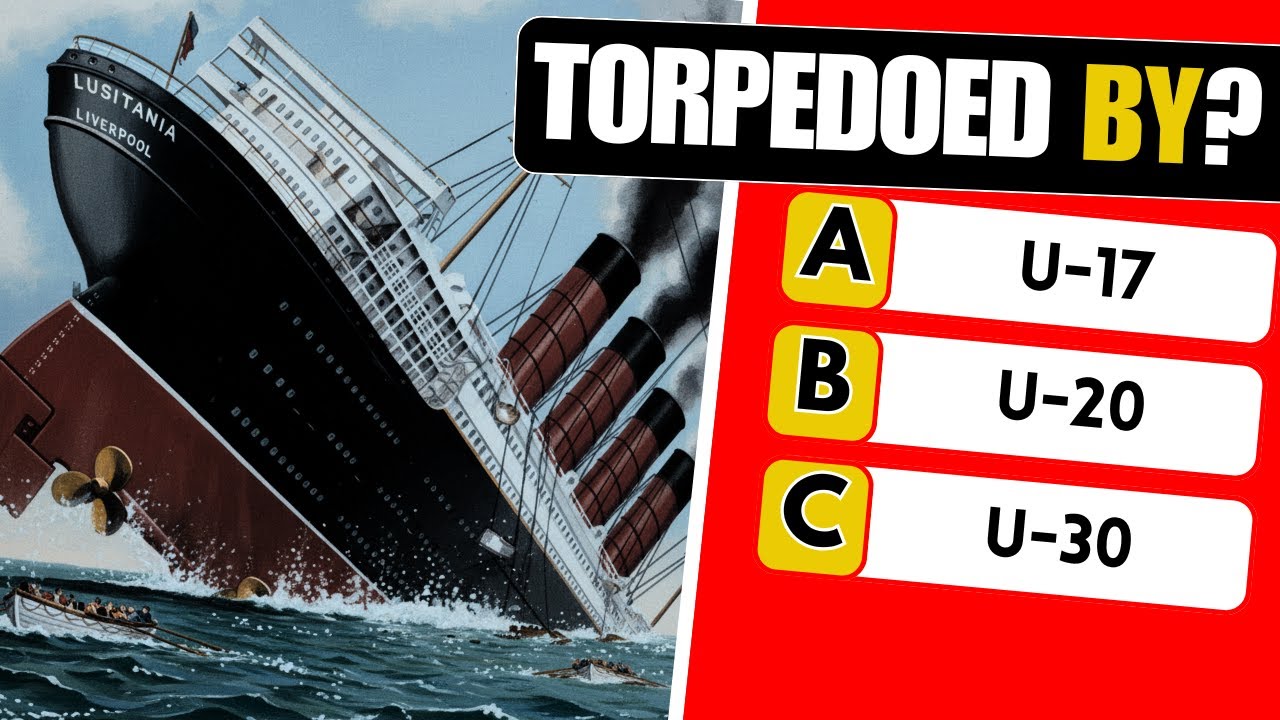 ВИКТОРИНА О ЗАТОНУВШЕМ ЛУЗИТАНИИ: Сможете ли вы пройти этот тест на океанский лайнер времен Перво...