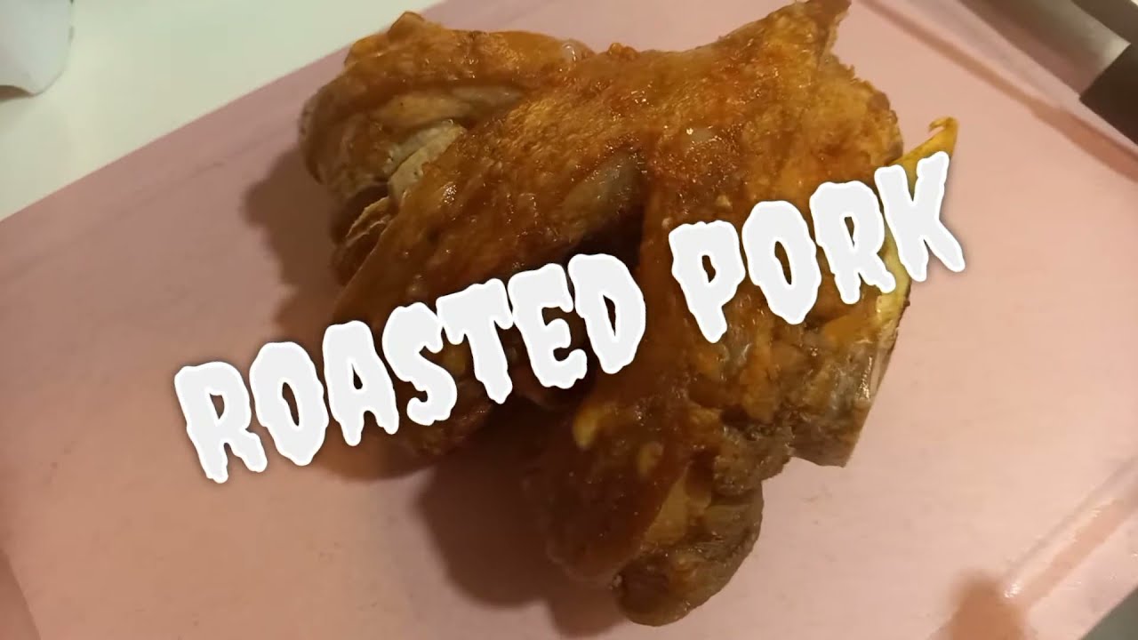 MY HOMEMADE ROASTED PORK KNUCKLE (Air fryer version) YouTube