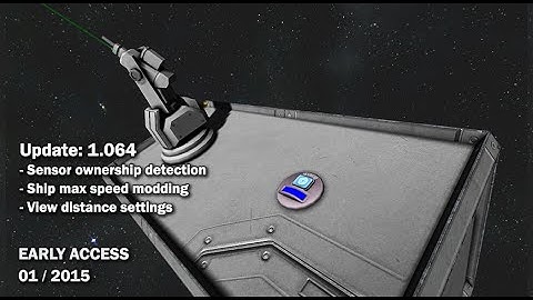 Space Engineers - Update 01.064: Sensor ownership recognition, View distance settings