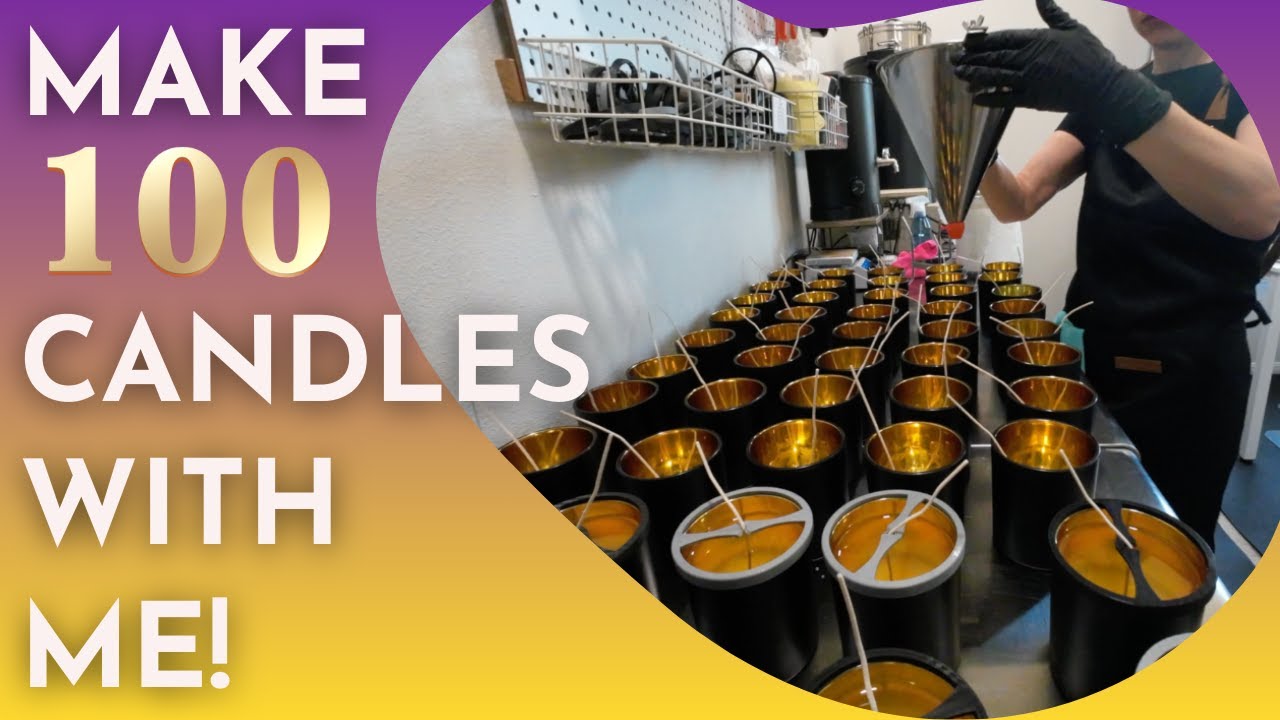 Candle Making Vlog + Most Asked Candle Business Questions