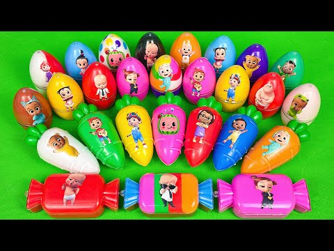 Looking For Pinkfong, Cocomelon, Baby Shark with Rainbow CLAY ! Satisfying ASMR Videos