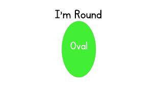 Oval - Shape of the Week  #education #circletime #learning #homeschooling #children #earlylearning screenshot 3