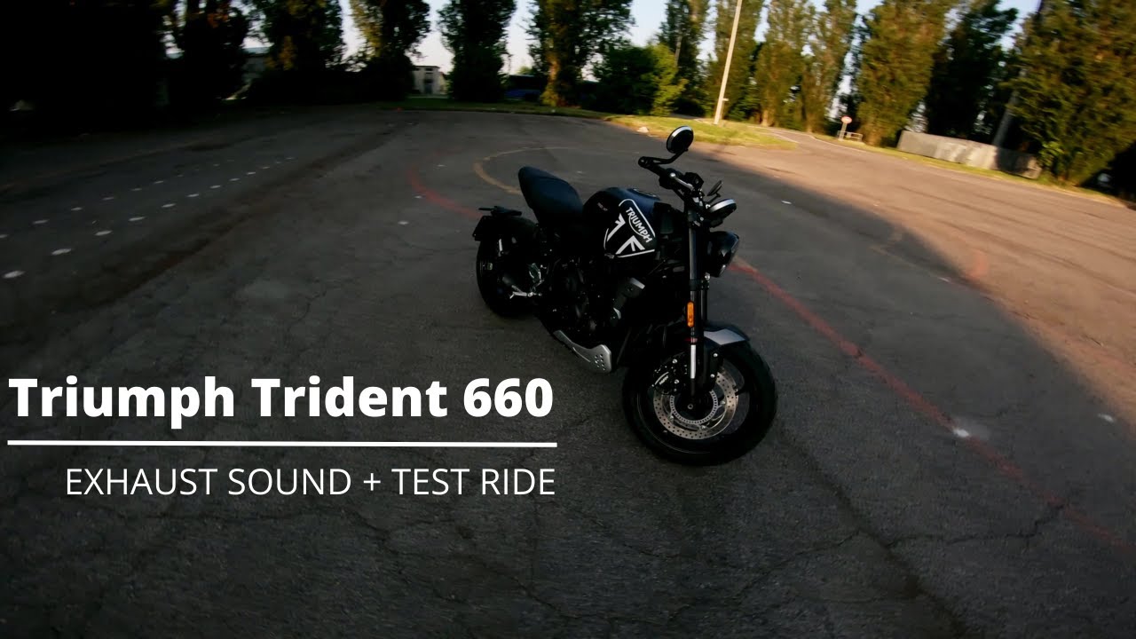 TRIUMPH TRIDENT 660 | SOUND + QUICKSHIFTER | TEST RIDE [4K]