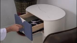 ELQ534/Display video for the single-drawer smart nightstand.