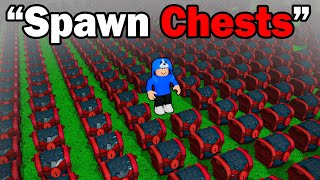 Opening 100,000 RUBY Chests in 99 Nights in the Forest! Content